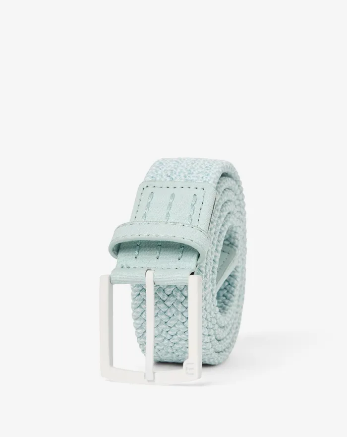 Accessories Belts TravisMathew DISTANT SAND STRECH WOVEN BELT Eggshell Blue