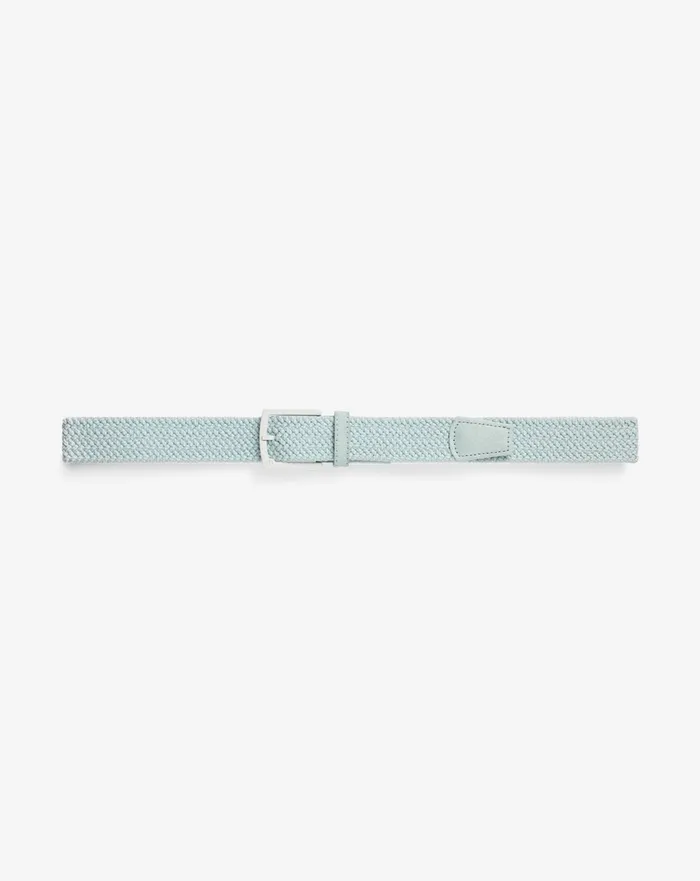 Accessories Belts TravisMathew DISTANT SAND STRECH WOVEN BELT Eggshell Blue