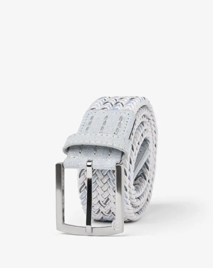Accessories Belts TravisMathew SILENT TREATMENT STRETCH WOVEN BELT Optic White