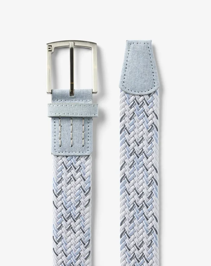 Accessories Belts TravisMathew SILENT TREATMENT STRETCH WOVEN BELT Optic White Accessories Belts TravisMathew SILENT TREATMENT STRETCH WOVEN BELT Optic White