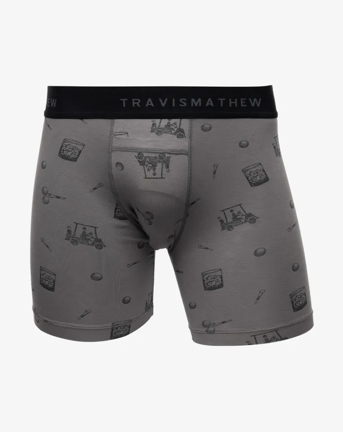 Accessories Boxers TravisMathew CLASS ACT BOXER Heather Quiet Shade