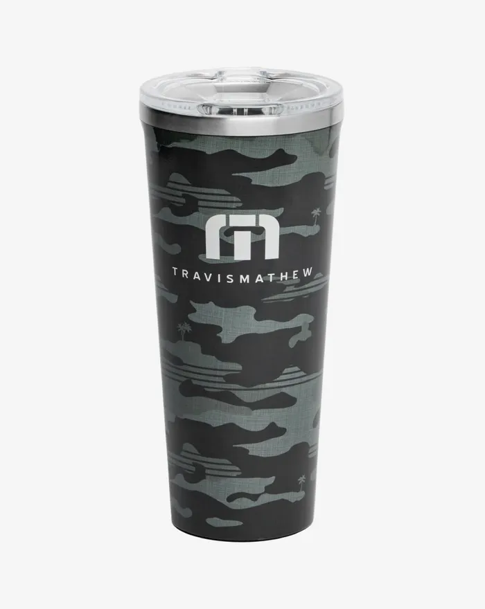Accessories Drinkware TravisMathew CAMO TUMBLER Black