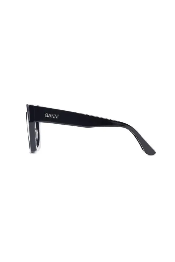 Accessories GANNI Sunglasses Oversized Sunglasses Black