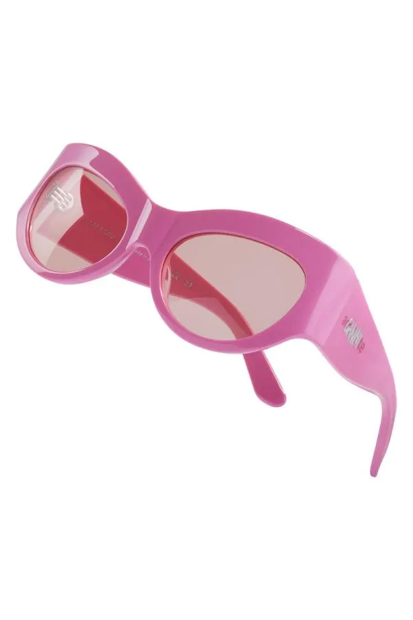 Accessories GANNI Sunglasses X ACE and TATE TRIXIE SUNGLASSES Shocking Pink