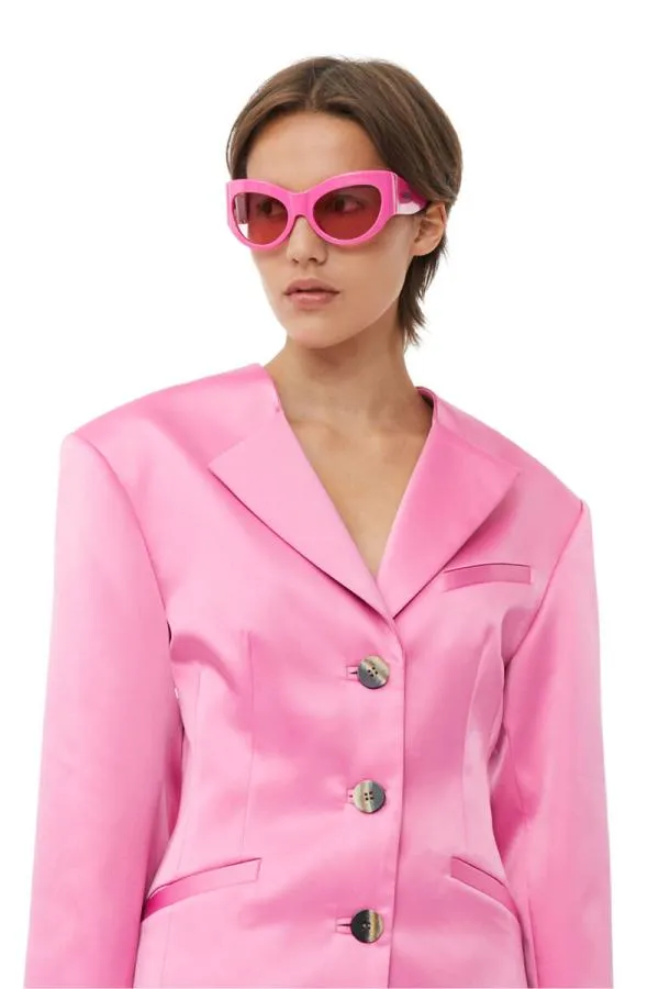 Accessories GANNI Sunglasses X ACE and TATE TRIXIE SUNGLASSES Shocking Pink