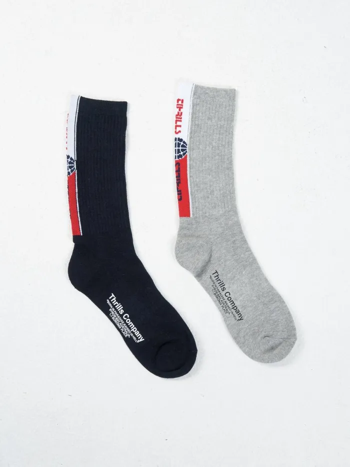 Accessories Global Double Nation 2 Pack Sock Snow Marle Thrills Socks
