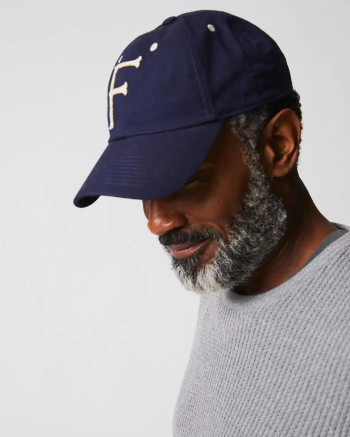 Accessories Men Billy Reid Florence Cap Washed Blue