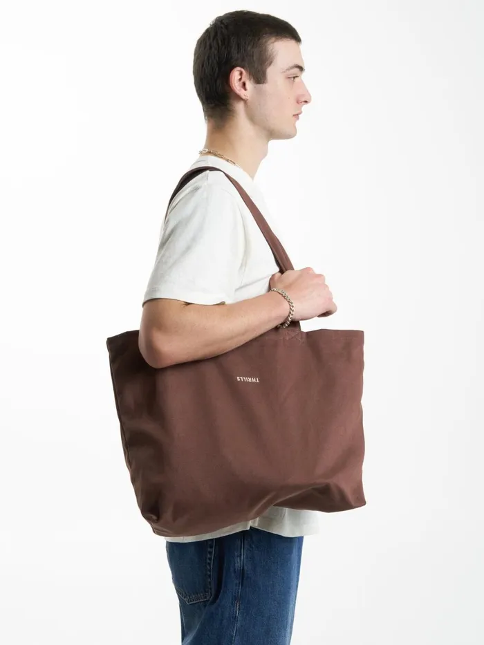 Accessories Minimal Tote Chestnut Thrills Tote Bags