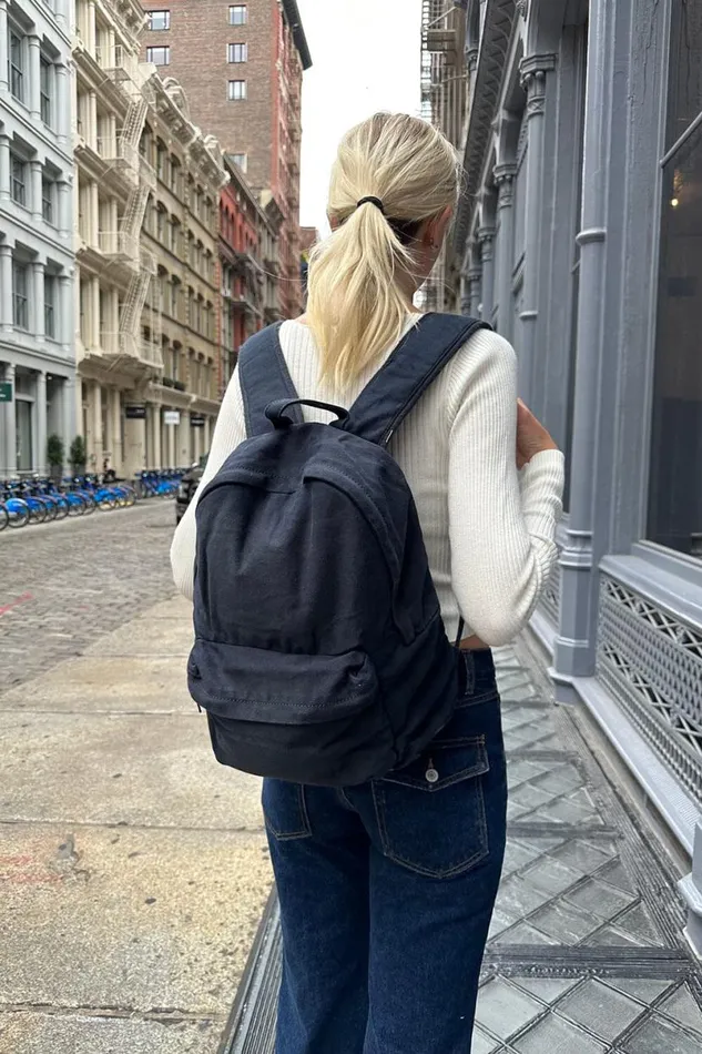 Accessories Navy Backpack Brandy Melville BAGS and BACKPACKS