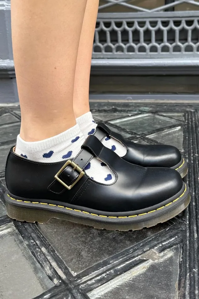 Accessories Navy Heart Ankle Socks Brandy Melville SOCKS