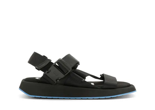 AccessoriesShoes GANNI Sandals Performance Webbing Sandals Black