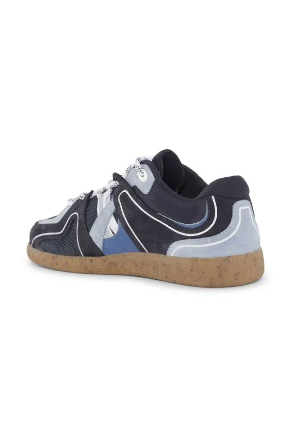 AccessoriesShoes GANNI Trainers Blue Sporty Mix Retro Sneakers Sky Captain AccessoriesShoes GANNI Trainers Blue Sporty Mix Retro Sneakers Sky Captain