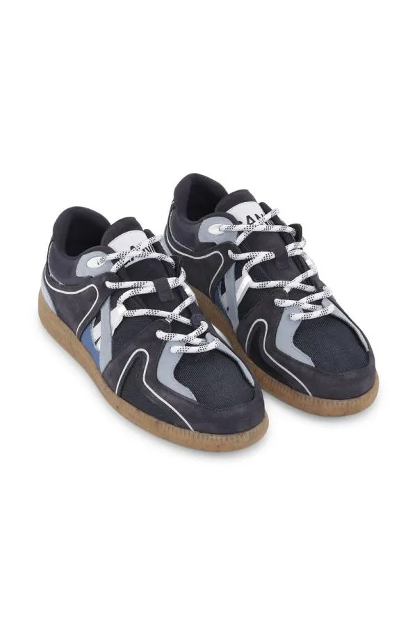 AccessoriesShoes GANNI Trainers Blue Sporty Mix Retro Sneakers Sky Captain AccessoriesShoes GANNI Trainers Blue Sporty Mix Retro Sneakers Sky Captain