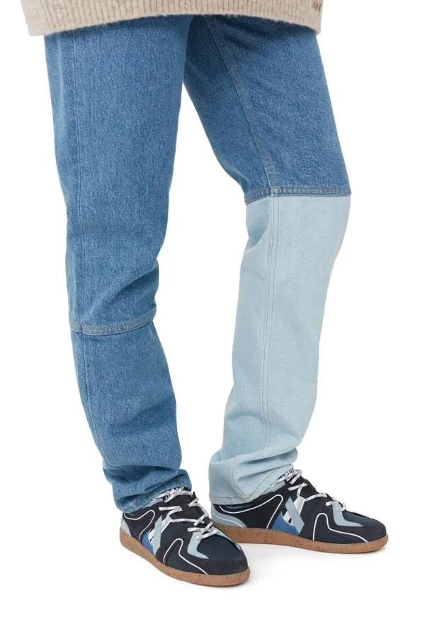 AccessoriesShoes GANNI Trainers Blue Sporty Mix Retro Sneakers Sky Captain AccessoriesShoes GANNI Trainers Blue Sporty Mix Retro Sneakers Sky Captain