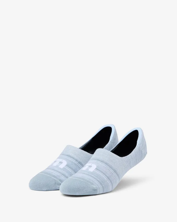 Accessories Socks TravisMathew BAY CRUISE NO SHOW SOCK Heather Dusty Blue