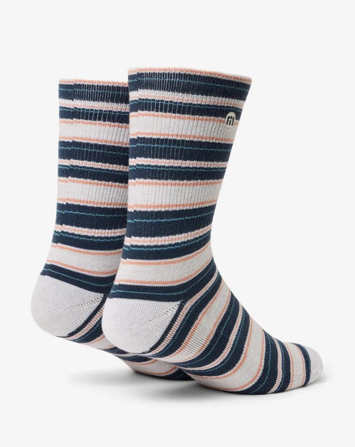 Accessories Socks TravisMathew TICKET COUNTER CREW SOCK Heather Grey