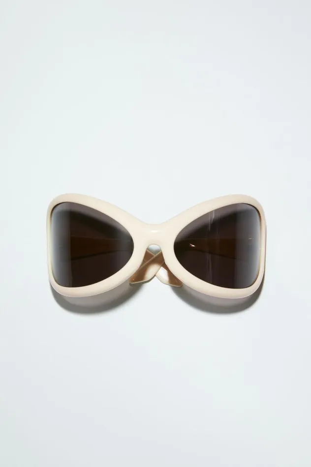 Acne Studios Acetate Sunglasses Blackwhite Men Eyewear