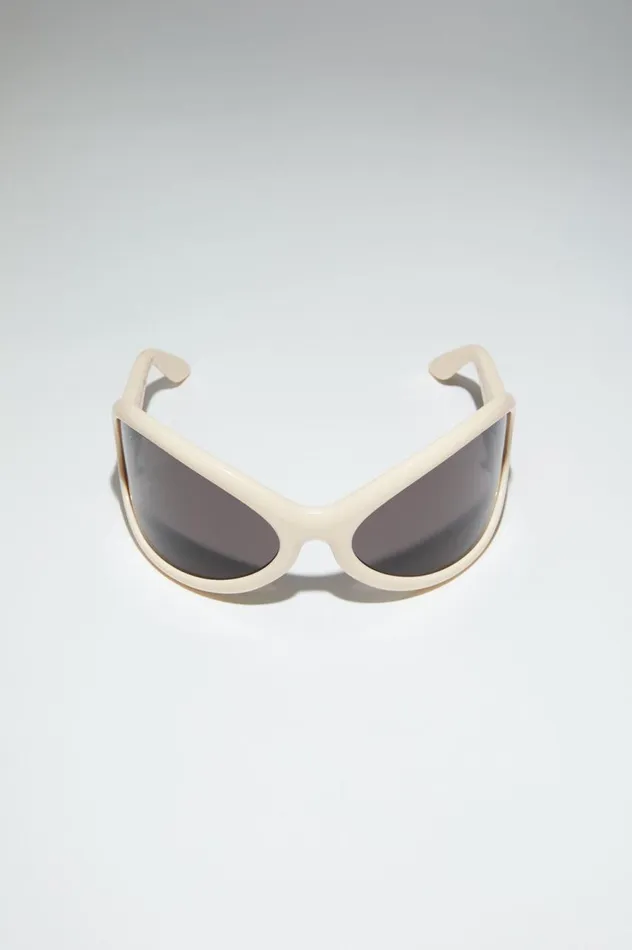 Acne Studios Acetate Sunglasses Blackwhite Women Eyewear