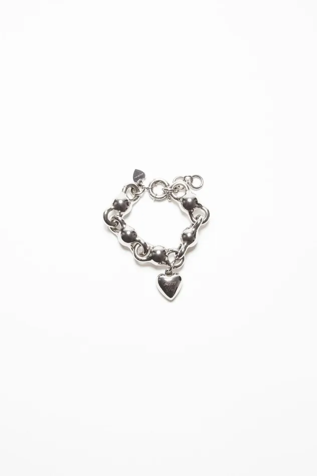 Acne Studios Charm Bracelet Antique Silver Women Jewellery