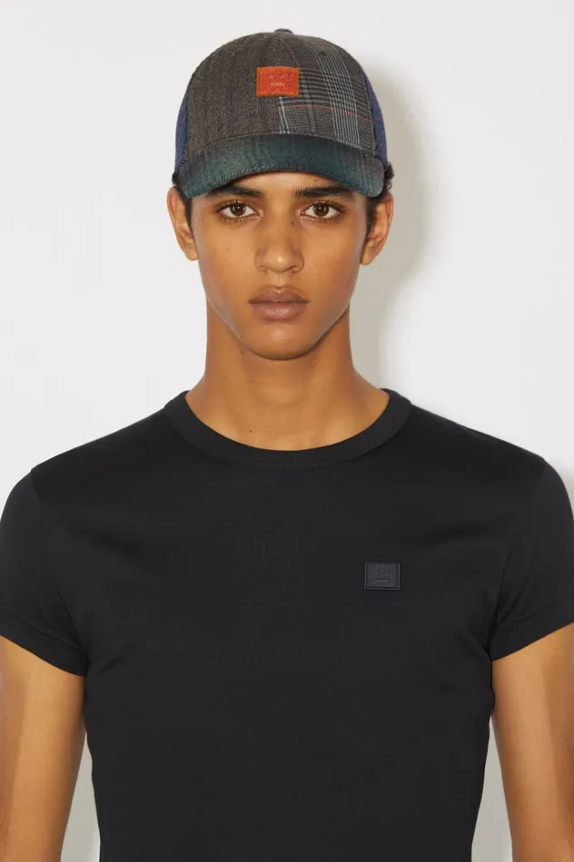 Acne Studios Crew Neck Tshirt 8211 Fitted Fit Black Men Tshirts