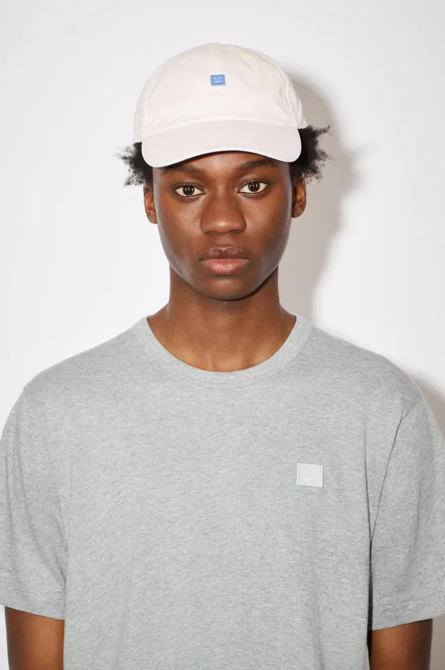 Acne Studios Crew Neck Tshirt 8211 Regular Fit Light Grey Melange Men Tshirts