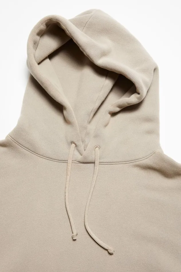Acne Studios Hooded Sweater Concrete Grey Men Sweatshirts
