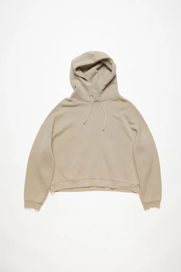 Acne Studios Hooded Sweater Concrete Grey Men Sweatshirts
