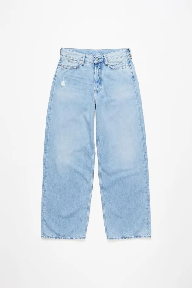 Acne Studios Loose Fit Jeans 8211 1981M Light Blue Men Jeans