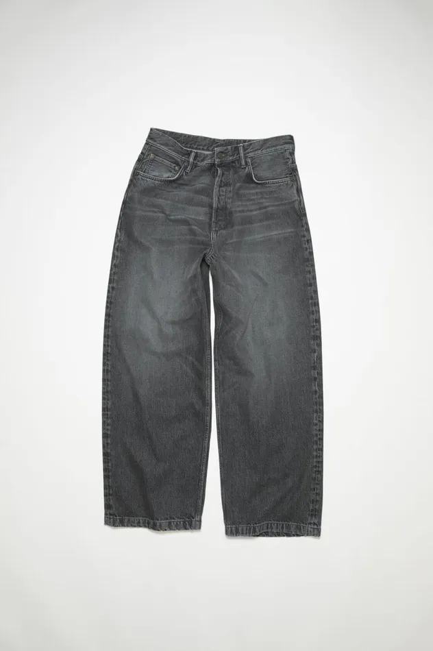 Acne Studios Loose Fit Jeans 8211 1989 Black Men Jeans