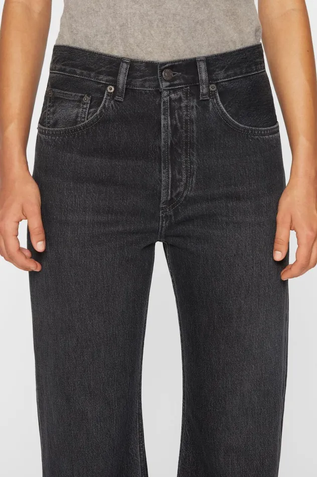 Acne Studios Loose Fit Jeans 8211 2021F Black Women Jeans