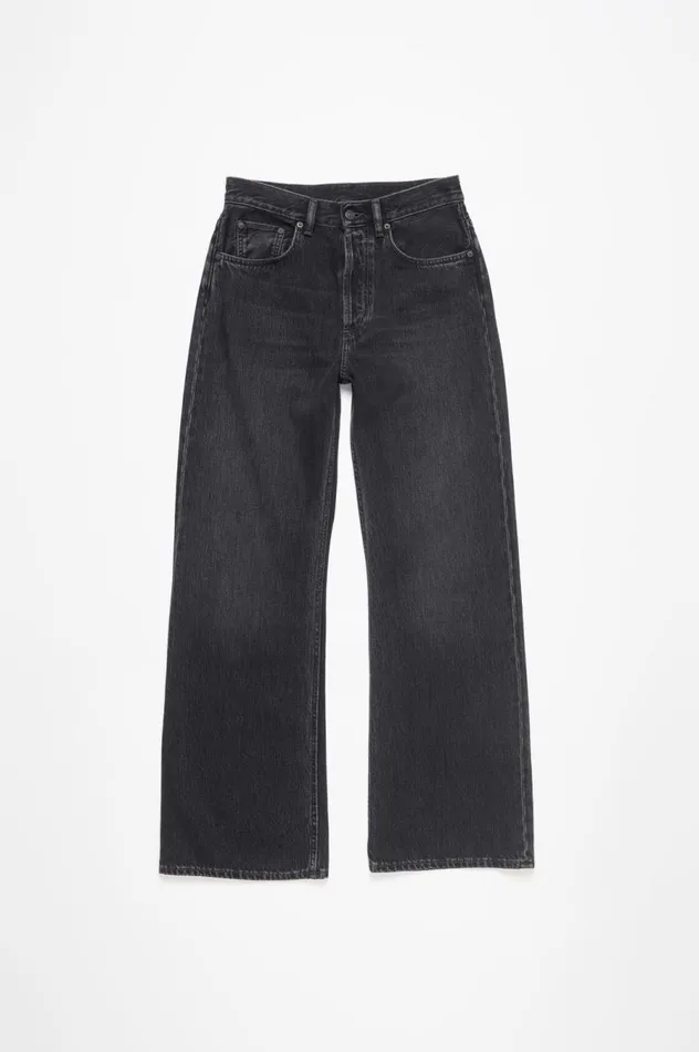 Acne Studios Loose Fit Jeans 8211 2021F Black Women Jeans