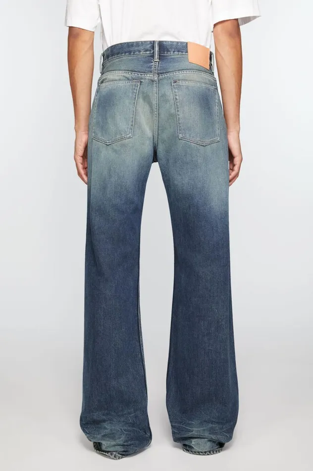 Acne Studios Loose Fit Jeans 8211 2021M Mid Blue Men Jeans