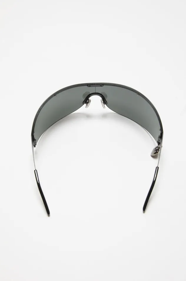 Acne Studios Metal Frame Sunglasses Blackblack Women Eyewear