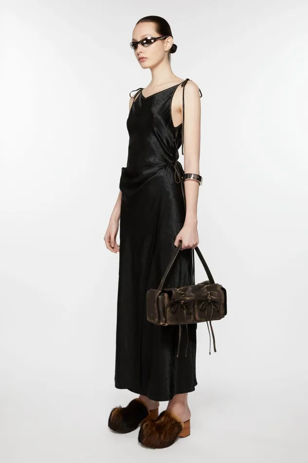 Acne Studios Multipocket Bag Dark Brownbeige Women Bags