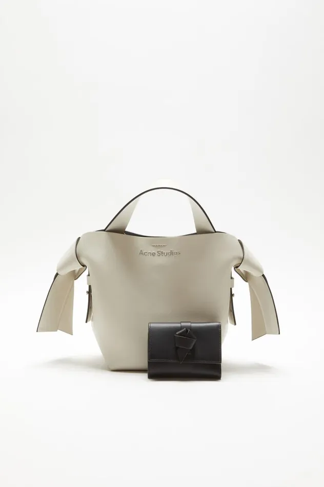 Acne Studios Musubi Folded Wallet Black Women Bags