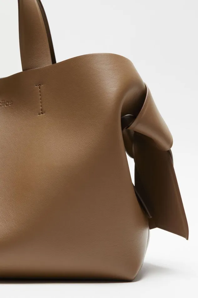 Acne Studios Musubi Midi Tote Camel Brown Women Bags