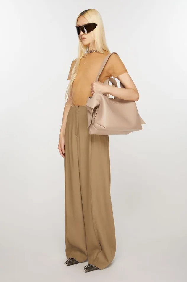 Acne Studios Musubi Midi Tote Taupe Beige Men Bags