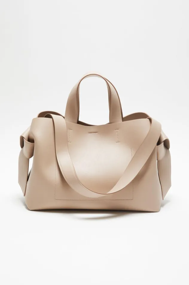 Acne Studios Musubi Midi Tote Taupe Beige Men Bags