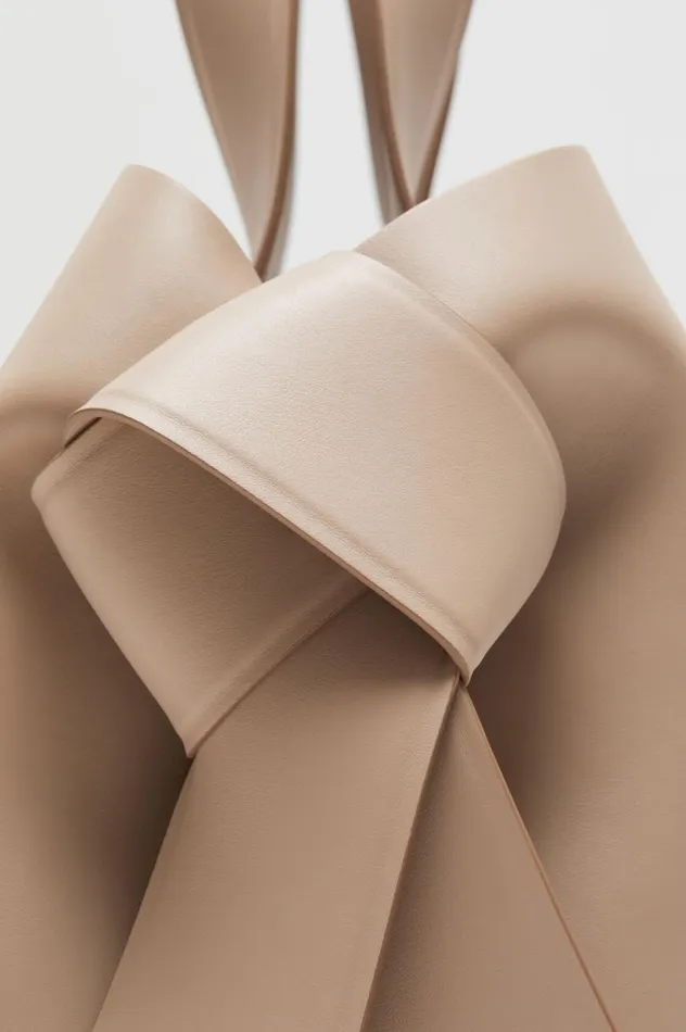 Acne Studios Musubi Midi Tote Taupe Beige Men Bags