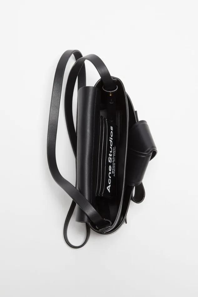 Acne Studios Musubi Mini Crossbody Bag Black Women Bags