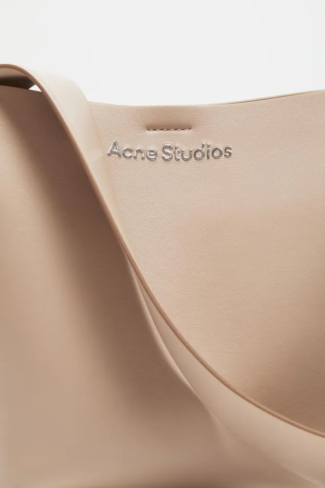 Acne Studios Musubi Mini Shoulder Bag Taupe Beige Women Bags