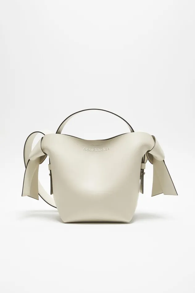Acne Studios Musubi Mini Shoulder Bag Whiteblack Men Bags