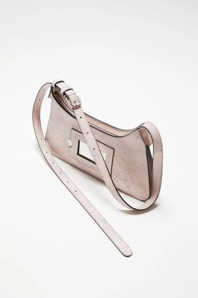 Acne Studios Platt Mini Shoulder Bag Pastel Pink Women Bags