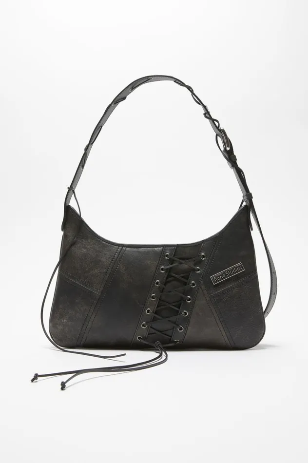 Acne Studios Platt Shoulder Bag Black Men Bags