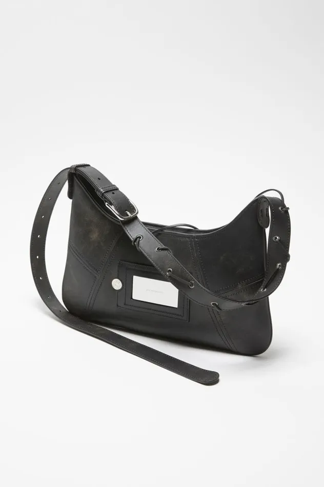 Acne Studios Platt Shoulder Bag Black Men Bags