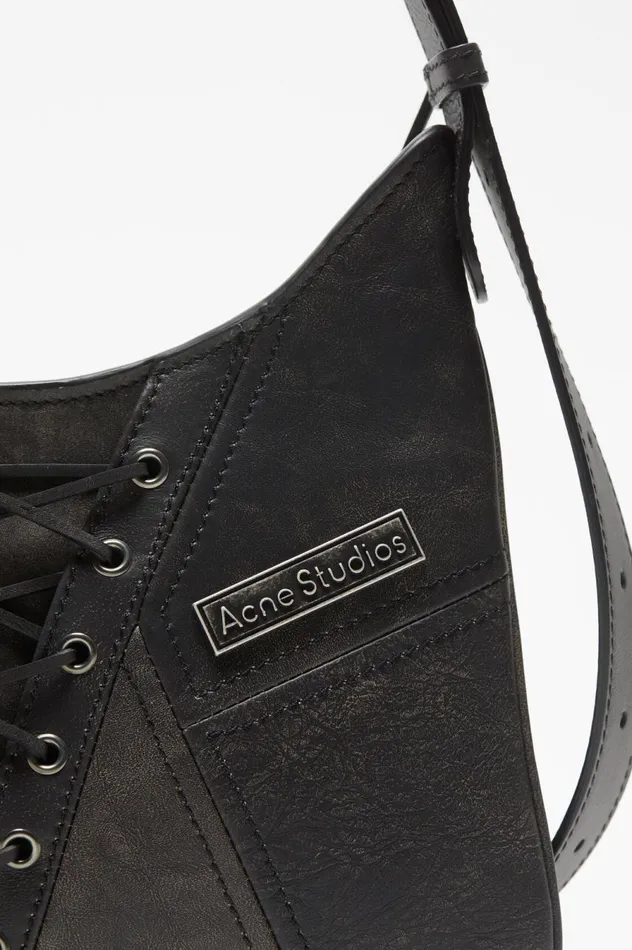 Acne Studios Platt Shoulder Bag Black Men Bags