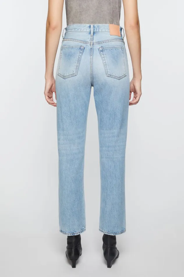 Acne Studios Regular Fit Jeans 8211 Mece Light Blue Women Jeans