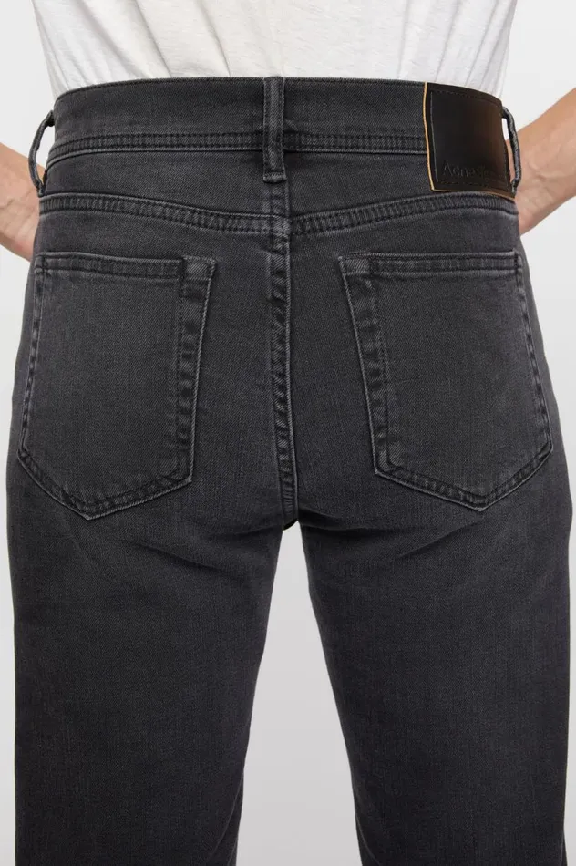 Acne Studios Skinny Fit Jeans 8211 North Used Black Men Jeans