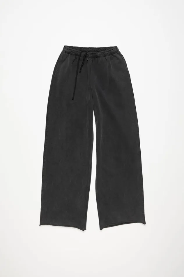 Acne Studios Sweatpants Faded Black Women Trousers