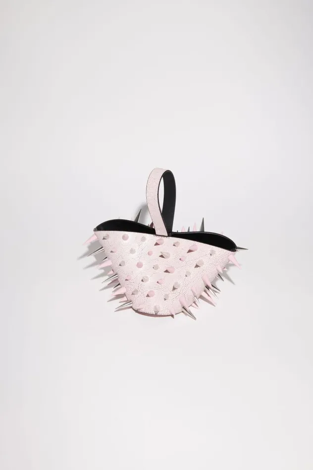 Acne Studios Top Handle Spike Bag Pastel Pink Men Bags